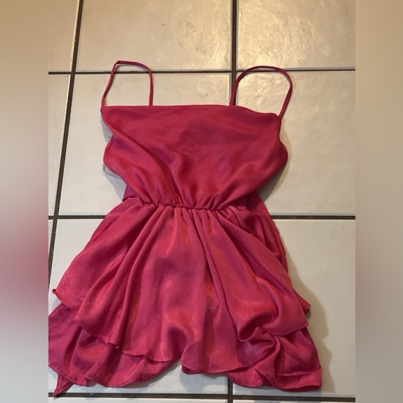 Pink Barbie dress medium never worn out in public - Picture 4 of 5